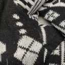 Fourluoo Ugly Christmas Sweaters Dresses with Santa Hat Knit Sexy Christmas Outfits for Women (Reindeer Black) XL