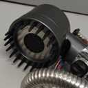 Filtered Shower Head with Handheld - High Pressure 3 Spray Modes Showerhead with Filters, 12 Replaceable Water Softener Filters for Hard Water | Ion Shower Drops Head with 75" Anti-Burst Hose (Gray)