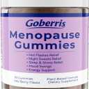 2 x Menopause Gummies, with Black Cohosh, Ashwagandha, Relief for Hot Flashes, Night Sweats, Mood Swings, Support Hormone Balance & Sleep, Hormone-Free, Sugar Free, Pectin, Mix Berry, 90