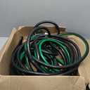 RVGUARD 30 Amp 50 Foot RV Extension Cord, Heavy Duty 10/3 Gauge STW Cord with LED Power Indicator and Cord Organizer, TT-30P/R Standard Plug, Green, ETL Listed