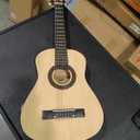 Moukey 30" Acoustic Guitar for Beginners Kids Youth 1/4 Size Dreadnought Guitarra Acustica Kit with Chord Poster, Gig Bag, Tuner, Picks, Nylon Strings, Capo, Strap - Natural