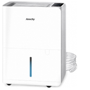 50 Pint/Day, 3500Sq.Ft Compressor Dehumidifier with Drain Hose0.8 Gallon Water Tank Capacity, for Basement, Home, Bedroom, Bathroom, RV, Garage, Intelligent Humidistat, Quiet