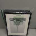 upsimples 11x14 Picture Frame Set of 5, Display Pictures 8x10 with Mat or 11x14 Without Mat, Wall Gallery Photo Frames, Black