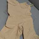 Bodysuit Shapewear for Women Seamless Body Shaper Tummy Control Snatched Waist Butt Lifter Sculpting Full Body Suit (Large-X-Large, Black Mid Thigh)