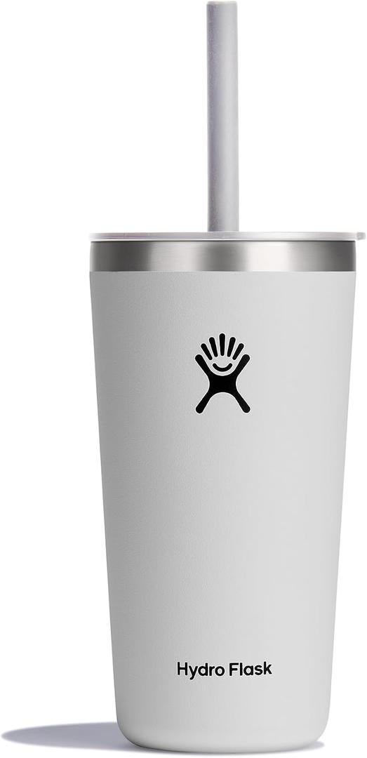 20 OZ All Around Tumbler Straw LID White