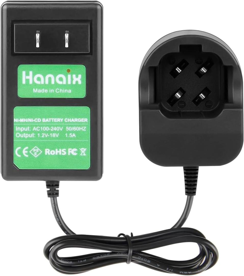 Ni-MH 7.2V Max Charger for Dremel 757-01 7700-01 7700-02 and Compatible with Dremel 4.8V Battery 5000755-01 755-01 7300