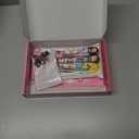 Anime Devil Merchandise Gift Set, Adorable Anime Stationery Set, Contains Spiral Notebook, Stationery Pouch, Gel Pens, Multicoloured Pens, Bracelet, Gift Box