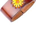 9 x 1.5 "(38mm-40mm) Belt Loop Keeper Leather Loop Keeper Men Belt Buckle Accessories Hand Made Leather (Brown)