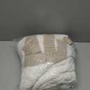 Bedsure Cable Knit Throw Blanket for Couch Bed - Breathable Chenille Chunky Knit Throw Blanket for Decorative Gift, GentleSoft Cozy and Warm for Winter and All Seasons, Cream, 50x60 Inches