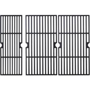 Charbrofire 463342119 463347017 Grates Grill Replacement Parts for Charbroil Grill Grates 463335517 463376017 463347418 463347519 463342118 463347518 463332718 G470-0003-W1 G470-0002-W1 (18.1 x 25" for 3pcs total)