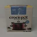 Crock-Pot 7 Quart Capacity Food Slow Cooker Home Cooking Kitchen Appliance, Red