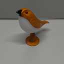 Bedside Lamps Bird Lamp Bird Decorations for The Home Small Lamps for Small Spaces Night Light for Kids ABS Plastic Cute Lamp for Bedroom, Living Room, Kitchen, Outdoor, Office Decor (Wood)