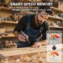 Mini Cordless Rotary Tool Kit, 5-speed Multi-purpose Engraving Tool, with LED Light, 67 Accessories, Engraving, Sanding, Grinding, Polishing, Carving, Etching, DIY Crafts