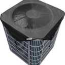 Central Air Conditioner Covers for Outside 36'' X 36'', Mesh AC Covers for Outside Unit, Breathable AC Conditioning Condenser Compressor Cover, Top Universal Defender for All Season