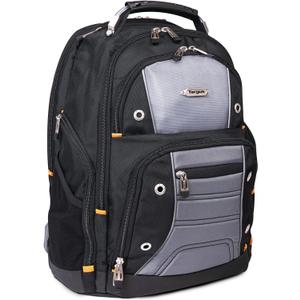 Targus Drifter II Laptop Backpack, Black/Gray  Backpack for Men for Business and Travel, Durable Water-Resistant Material, Fits up to 17" Laptops (TSB239US)