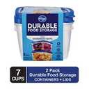 Kroger 7 Cup 2 PK Food Storage