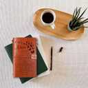 To My Niece Embossed Vintage Leather Journal, Refillable Journal Notebooks, Travel Journal Diary Sketch Book Writing Journal Graduation Birthday Christmas Gift for Niece from Aunt Uncle