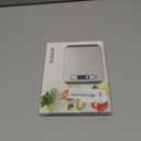 Food Scale, 11lb Digital Kitchen Scale with 6 Units LCD Display and Tare Function,Compact Design for Baking,Healthy Cooking,Meal Prep, 304 Stainless Steel