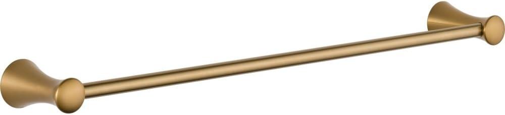 Delta Lahara (1-Pack) 18'' Towel Rack for Bathroom Champagne Bronze Towel Bar for Bathroom Wall Towel Holder Rod Wall Mounted 73824-CZ