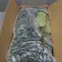 240Pcs 6 Kinds Mixed Eucalyptus Leaves Stems Bulk Artificial Silver Dollar Leaves Picks Dried Eucalyptus Bundle Faux Spray for Wedding Vase Bouquet Decor (Eucalyptus Leaves Stems-240)