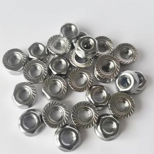 3 x 1/4-20 Serrated Flange Hex Lock Nuts, 80PCS 304 Stainless Steel Locknuts,Plain Finish, UNC Nuts Fasteners, Replacement Nut for Industrial & Home Use