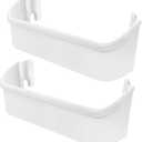 [2 PACK] UPGRADE 240323001 Refrigerator Door Bin Shelf Compatible with Frigidaire Door Shelf Replacement Parts FFHS2611LBPA FFHS2611LWMA FGHS2631PF4A FGHS2655PF5A FGHS2631PF2, Fit Bottom Bin