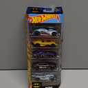 Hot Wheels Batman Toy Car 5-Pack, Set of 5 1:64 Scale Die-Cast Batman-Themed Vehicles Including The Batmobile