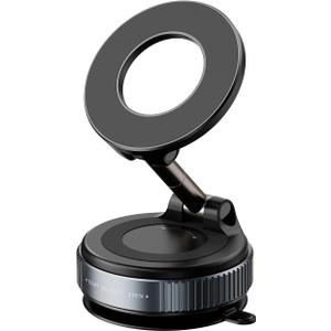 MARUVI 360° Adjustable Car Phone Mount，2400gf Magnetic Power,Phone Holders for Your Car for iPhone 17 Pro Max 16 15 14 13 12 Air Plus, Carbon Fiber