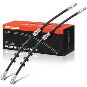 A-Premium Front Driver and Passenger Side Brake Hydraulic Hose Compatible with Ford, Mazda and Mercury Models - Escape 2008-2012, Tribute/Mariner 2008-2011 (Pack of 2)