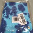 JGS1996 Tie Dye Scrunch Butt Lifting Leggings for Women Booty Sculpting Workout Tight High Waist Tummy Control Yoga Gym Pants (Blue, S)