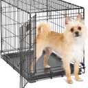 Midwest 24-Inch Single Door iCrate, for Small Breeds, 12-20 lbs
Folding Dog Crate with Divider Panel, Leak-Proof Tray & Secure Latch, Portable, Durable & Easy to Assemble