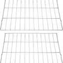 Upgraded 2Pcs 304 Stainless Steels MHL63411403 Oven Rack Compatible with LG Range/Stove LDG4313ST LREL6323S, Replace MHL63531403 MHL63411401 MHL63411402 MHL62112101, 24.8 X 16.2 in