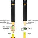 2023 NEW Upgrade Car Washing Water Gun Garden Hose Nozzle Sprayer, Metal High Pressure Leak-proof Water Hose Nozzle with 3 Adjustable Spray Patterns for Garden Watering And Car Pet Washing