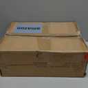 Yoobure Nightstand with Charging Station, LED Night Stand with Fabric Drawers and Storage Shelf for Bedroom, Nightstands Bedside Tables with USB Ports & Outlets, Small Night Stands, Bed Side Table (White)