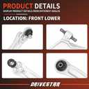 Front Suspension Lower Control Arm & Ball Joints, for Chevrolet Cobalt/HHR 2005-2010, for Pontiac G5 2007-2010/ Pursuit 2005 2006, 2.0L 2.2L 2.4L, K620897 K620898 2PCS