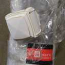 Rod Desyne Bennett 1" Single Curtain Rod, 66-120 inch, White