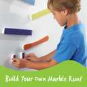 Learning Resources Tumble Trax Magnetic Marble Run - STEM Toys, Marble Runs for Kids 4-8, Marbles for Kids, Gravity Maze, Marbles Game, Ball Maze Toy, STEM Magnetic Track Toy