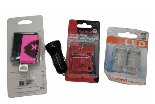 Fast Charger, Car Charger, Led, Mini Glass Scraper