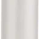 Vacuum Insulated Bottle Thermal Water Bottle Travel Coffee Mug with Safety Buckle Lid Stainless Steel Leak Proof Tumbler Water Flask 15.2 Oz/450ml(White)