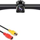 GLK Backup Camera Reverse Camera AHD 1080P Night Vision Rear View Camera, License Plate Backup Camera with 170 Degree Wide View Angle, IP69K Waterproof, for 12-24V Pickup Car Truck RV SUV