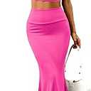 ELLEVEN 2 Piece Maxi Skirt Sets for Women - Sexy Summer Outfits Knit Bodycon Crop Tank Top and Mermaid Skirt Dress Set Size XL
