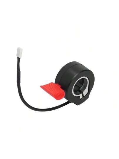 Scooter Thumb Accelerator, Finger Throttle Professional Replacement Electric Scooter Throttle Accelerator for Most of Electric Scooters Black
