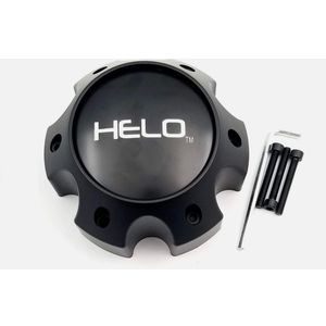 Helo HELO CAP 6X5.5 SATIN BLACK - 1079L145HE1SB