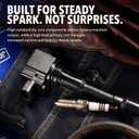 JC Whitney JFBAJCWICK00285 6pcs Ignition Coils & 6pcs Iridium Spark Plugs Kit - Compatible with Mercedes-Benz ML350 2012-2015 - 3.5L Cyl.6