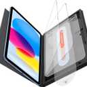 OMOTON Screen Protector for iPad A16 11th Generation 11 inch 10th Generation 10.9 inch (2025/2022), Tempered Glass with Easy Installation Tray, Case Friendly, Apple Pencil Compatible, 2 Pack