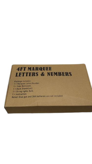 4Ft Marquee Letters and Numbers