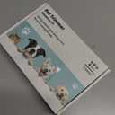 Dog Grooming Kit Hair Clipper with LCD Display - Low Noise Pet Hair Trimmer, Dog Nail Grinder Clippers for Grooming, Rechargeable Cordless Waterproof Paw Trimmer for Cats and Other Pets (Silver)