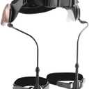 Exoskeleton for Walking Device, Leg Exoskeleton Powered, Wearable Robotic Bionic Exoskeleton Walking Assist (Black)