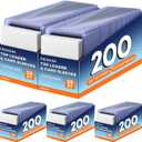 1000 Card Sleeves Top Loaders for Cards, 3" x 4" Hard Plastic Toploaders, Baseball Card Protectors, Trading Card Holder for Football Sports Cards (500 Toploaders + 500 Penny Sleeves)