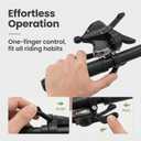 SL-M315-7 Speed Bike Shifter Right Thumb Gear Shifter Bicycle Shift Lever MTB Mountain Bike Shifter Trigger Shifter Commuter Folding Hybrid Bike Gear Shifter with Gear Indicator